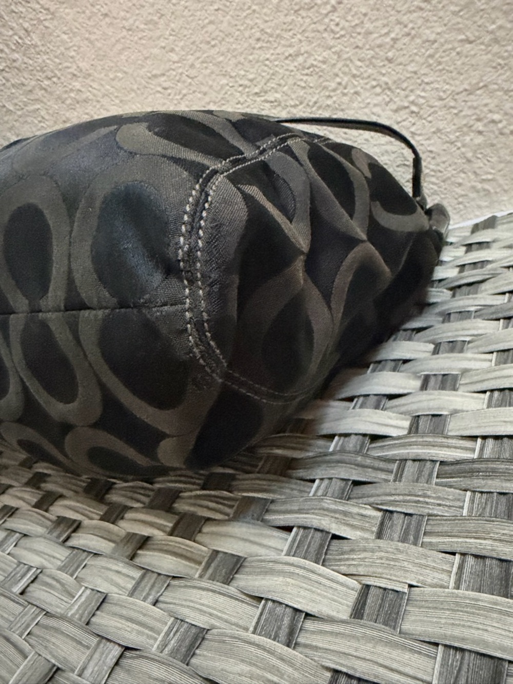 Coach Madison Black Shoulder Bag with Crossbody Strap - Style 14580 - Picture 9 of 16